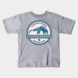 Prehistoric Peculiar Pangolin Kids T-Shirt